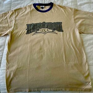 Genuine Harley Davidson, vintage T-shirt, men’s double XXL